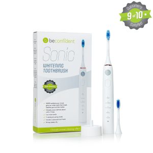 Sonic toothrbush rose badge